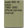 Saab 900 16 Valve 1985-1993 Official Service Manual by Bentley Publishers