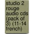 Studio 2 Rouge Audio Cds (pack Of 3) (11-14 French)