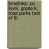 Timelinks: On Level, Grade K, Rosa Parks (Set of 6)