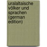 Uralaltaische Völker Und Sprachen (German Edition) by Winkler Heinrich