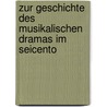 Zur Geschichte des musikalischen Dramas im Seicento door Hess Heinz