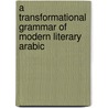 A Transformational Grammar Of Modern Literary Arabic door M.Z. Kebbe