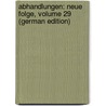 Abhandlungen: Neue Folge, Volume 29 (German Edition) by Dienst Berlin Geologischer