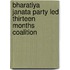 Bharatiya Janata Party Led Thirteen Months Coalition