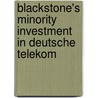 Blackstone's Minority Investment in Deutsche Telekom door Robert Motzek