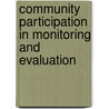 Community Participation In Monitoring And Evaluation by Yonathan Hailemeskel