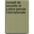 Conseil De Securite Et Justice Penale Internationale