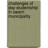 Challenges of Day-studentship in Owerri Municipality door Adaugo Onyeukwu