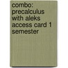 Combo: Precalculus with Aleks Access Card 1 Semester door Ziegler Michael