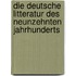 Die deutsche Litteratur des neunzehnten Jahrhunderts