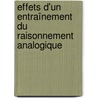 Effets d'un entraînement du raisonnement analogique door Hildalill Rojas