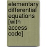 Elementary Differential Equations [With Access Code] by William E. Boyce