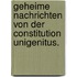 Geheime Nachrichten von der Constitution Unigenitus.