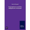Geographische Inschriften altägyptischer Denkmäler by Heinrich Brugsch