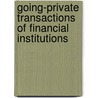 Going-Private Transactions of Financial Institutions door Juan Dempere