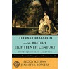 Literary Research and the British Eighteenth Century door Peggy Keeran
