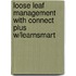 Loose Leaf Management with Connect Plus W/Learnsmart