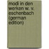 Modi in Den Werken W. V. Eschenbach (German Edition)