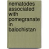 Nematodes Associated With Pomegranate In Balochistan door S. Shahid Shaukat