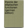 Theorie Der Elliptischen Functionen (German Edition) door Durège H