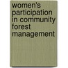 Women's Participation In Community Forest Management by Binita Sadaula