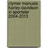 Clymer Manuals Harley-davidson Xl Sportster 2004-2013