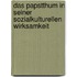 Das papstthum in seiner sozialkulturellen wirksamkeit