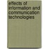 Effects of Information and Communication Technologies