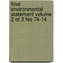 Final Environmental Statement Volume 2 of 3 Fes 74-14