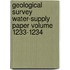 Geological Survey Water-Supply Paper Volume 1233-1234