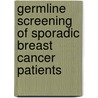 Germline Screening of Sporadic Breast Cancer Patients door Muhammad Fraz Arshad Malik