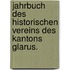 Jahrbuch des historischen Vereins des Kantons Glarus.