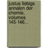 Justus Liebigs Annalen Der Chemie, Volumes 145-146...