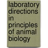 Laboratory Directions in Principles of Animal Biology by A. Franklin (Aaron Franklin) Shull