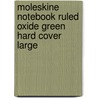 Moleskine Notebook Ruled Oxide Green Hard Cover Large by Moleskine