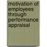Motivation of Employees through Performance Appraisal door Asma Munir