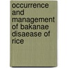 Occurrence and Management of Bakanae Disaease of Rice door Muhammad Abuzar Abdur Rehman