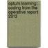 Optum Learning: Coding from the Operative Report 2013