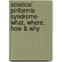 Sciatica/ Piriformis Syndrome- What, Where, How & Why