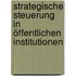 Strategische Steuerung in öffentlichen Institutionen