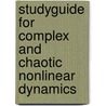 Studyguide for Complex and Chaotic Nonlinear Dynamics door Cram101 Textbook Reviews
