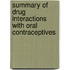 Summary of Drug Interactions with Oral Contraceptives