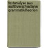 Textanalyse aus Sicht verschiedener Grammatiktheorien