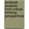 Textbook Analysis from Critical Thinking Perspectives door Khim Raj Subedi