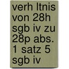 Verh Ltnis Von 28h Sgb Iv Zu 28p Abs. 1 Satz 5 Sgb Iv by Jacqueline Stoj