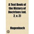 a Text Book of the History of Doctrines (Ed. 2, V. 2)