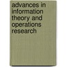 Advances In Information Theory And Operations Research door Om Parkash
