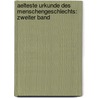 Aelteste Urkunde des Menschengeschlechts: Zweiter Band by Johann Gottfried Von Herder