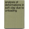 Analysis of deformations in soft clay due to unloading door Fitsum Teshome
