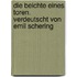 Die Beichte eines Toren. Verdeutscht von Emil Schering